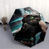 1pc Genshin Impact Alhaitham2 Umbrella, Sun Protection, And UV Shielding. It Has Eight Sturdy Ribs for Outdoor Use And Perfect Gift