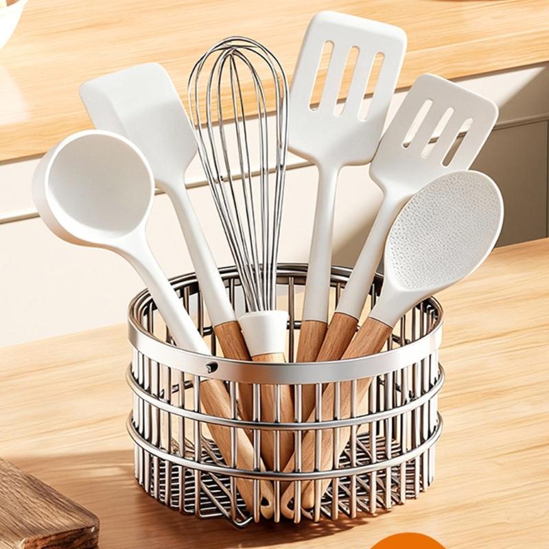 Multipurpose Stainless Steel Meshes Drainer Basket For Fruits Vegetables Snacks Utensils Kitchens Dining Room Organization