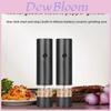 Stainless Steel Electric Pepper Grinder With Adjustable Coarseness For Home Cooking Enjoyment