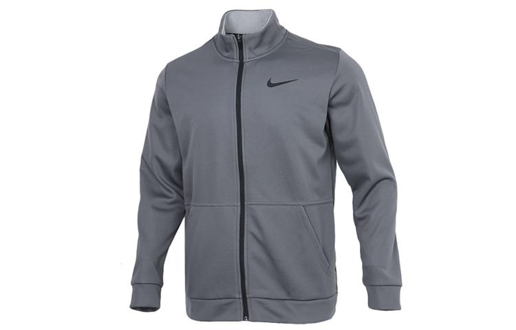 Men's Nike Jackets Men's Gray Stand Collar Moderate Other