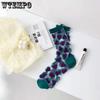 6pcs Crystal Long Socks Women Spring Summer Love Transparent Glass Silk Japanese Cute Thin Mid-Calf Stockings