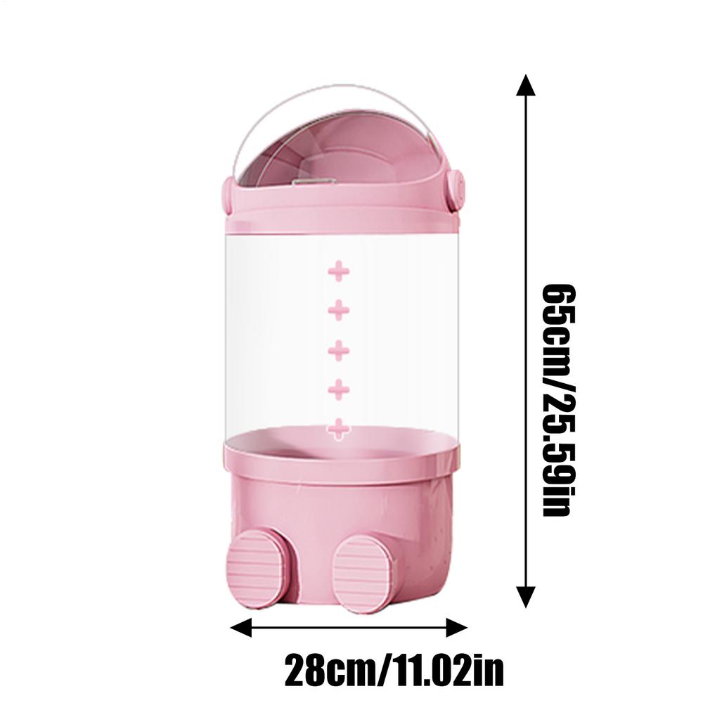 

Doll Storage Box Toys Organization Plush Toy Storage Tube Transparent Plastic Stuffed Storage Barrel Children s toy Organizer