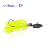 Anti-Snag Composite Spinnerbait with Whiskers, 10g/14g Water Deflector Lure