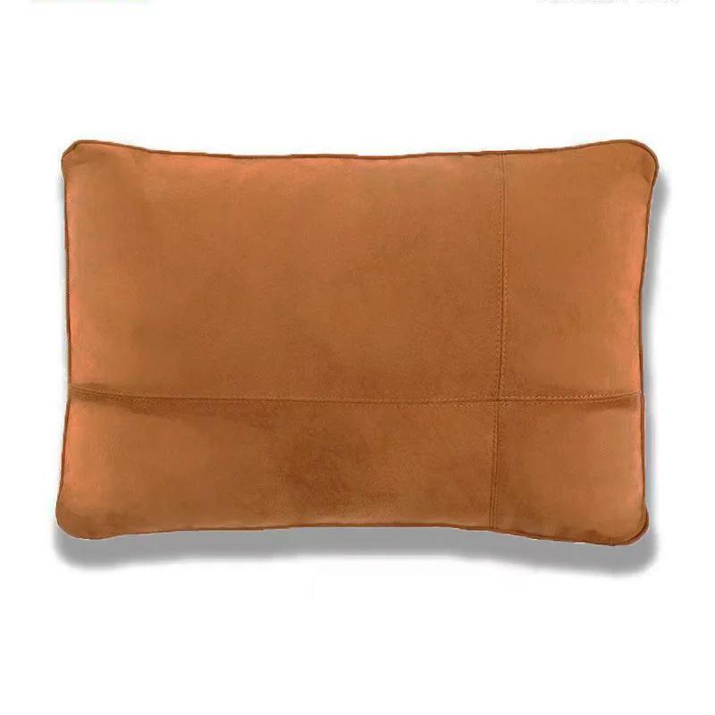 Universal Car Headrest Pillow Neck Cushion Woman Car Neck Pillows Man Waist Pillow Bolster Solid Color Car Neck Headrest