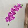 Yousheng 27.5 Inch Artificial Phalaenopsis Flower Branch 9 Full Blooms Fake Silk Orchids with Stem for Home Office Wedding