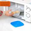 Square & Round Plastic Lunch Containers Set - Sealed, Compartmentalized, Freshness-Preserving Storage Boxes.