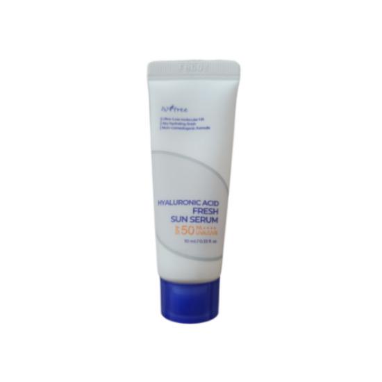 ISNTREE Hyaluronic Acid Fresh Sun Serum SPF50+ PA++++ Hydrating UV Protection 10ml