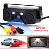 3 In1 Car Parking Reversing Radar Sensors Rear View Backup 170Celsiusamera Universal