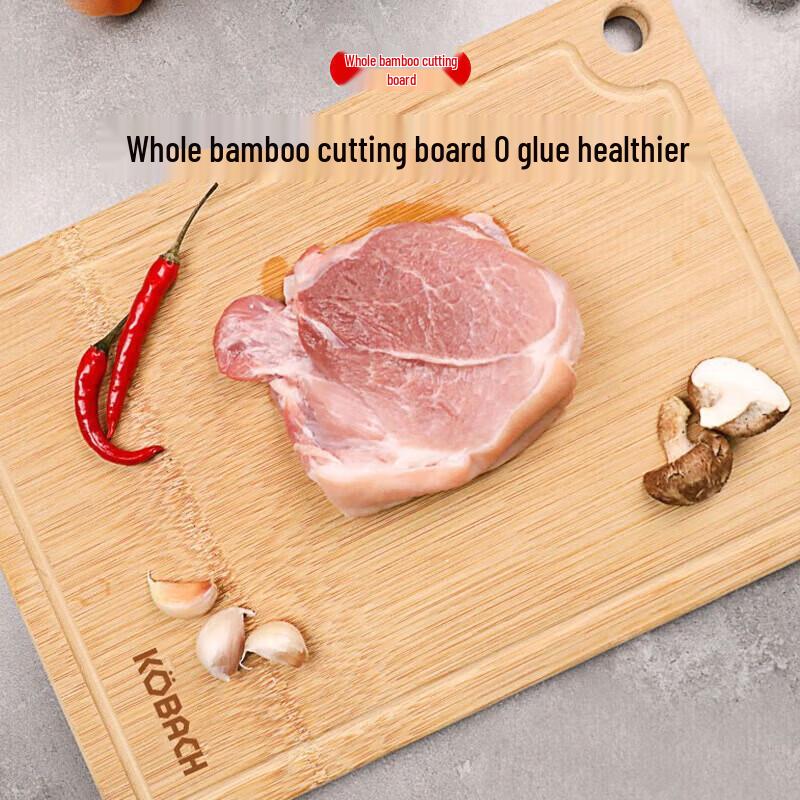 KOBACH Bamboo Cutting Board & Kitchen Tool Set