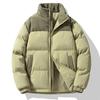 Cappotto Invernale Imbottito in Cotone da Uomo Versione Coreana Spesso Caldo Casual Antivento Collo Alto da Uomo e da Donna