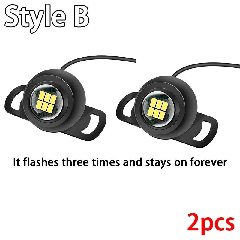 LED Ultra Bright Reversing Light Universal Auxiliary Light High-power Reversing Light, Automotive Universal Lens Reversing Light