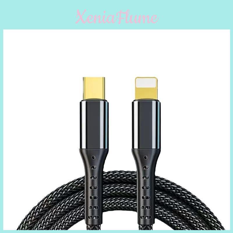 Apple Lightning Fast Charging Cable 20w With Durable Braided Material For Iphone 12 11 Xr