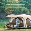 Cort de camping gros Portabil Impermeabil Cort de exterior Două camere Un living Strat dublu Echipament de camping pliabil