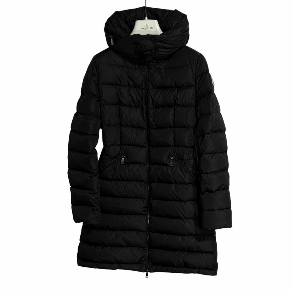 Used MONCLER FLAMMETTEDown Jacket Black Nylon Women
