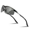 [Ecoride World] Polarized Sports Sunglasses, Photochromic, UV400 Protection, Men's & Women's (Gray) Gs-101-02
