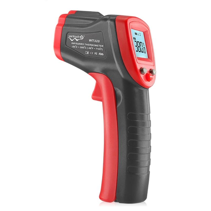 

-50 to 380℃ Thermometers Handheld Temp Reader with Backlit Auto Off Function Temperature Measurement Tool 1