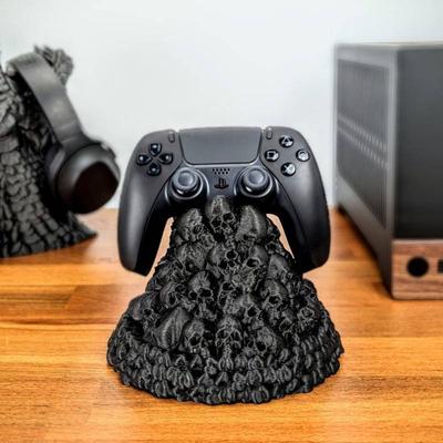 Soporte para mando con forma de calavera - Soporte para mando - Regalos para jugadores - Para PS5, XBOX o Nintendo Switch