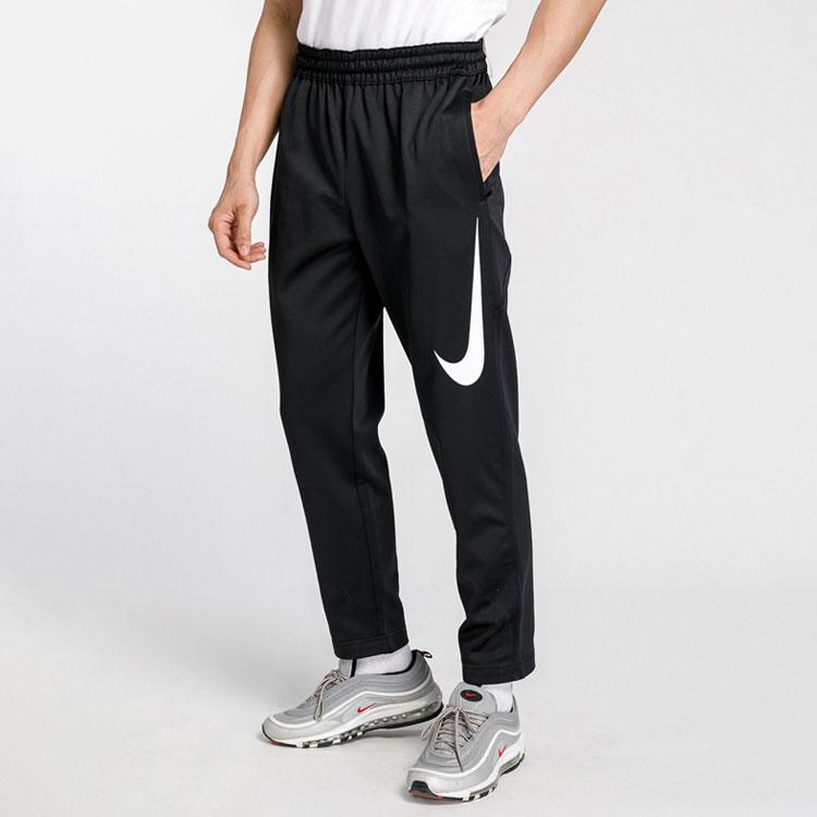 Nike Повседневные брюки мужские черные утепленные прямые брюки DB1783-010