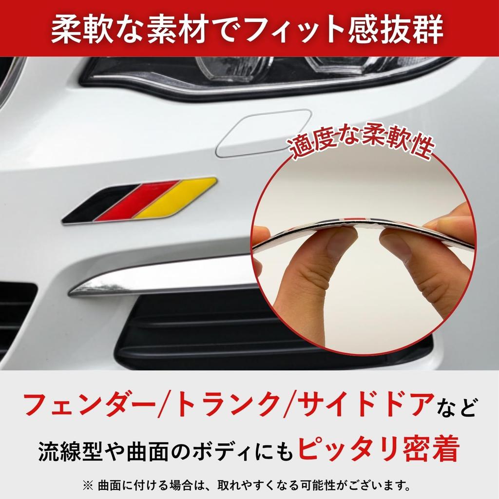 RiNan. Universal Car Flag Sticker BMW Emblem Waterproof Fiat 500 Avalt 595 Italy