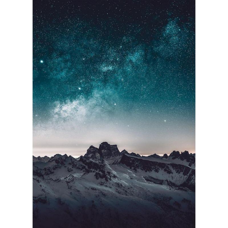 İskandinav doğal manzarası, yeşil orman, yol, dağ gölü, poster, tuval, resim, modern oturma odası için duvar sanatı,