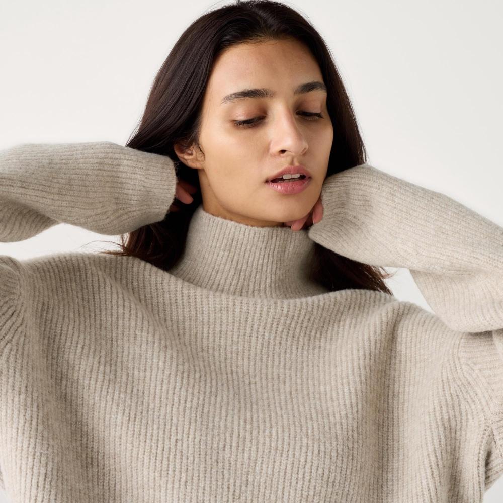 Uniqlo Soupleyan High Neck Sweater