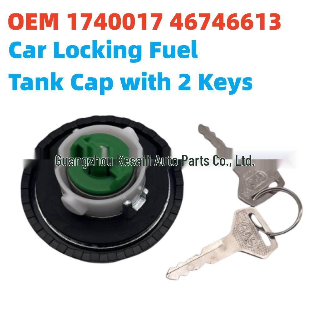 Fiat 500/500C 2007-2016 Fuel Tank Cap Lock with 2 Keys