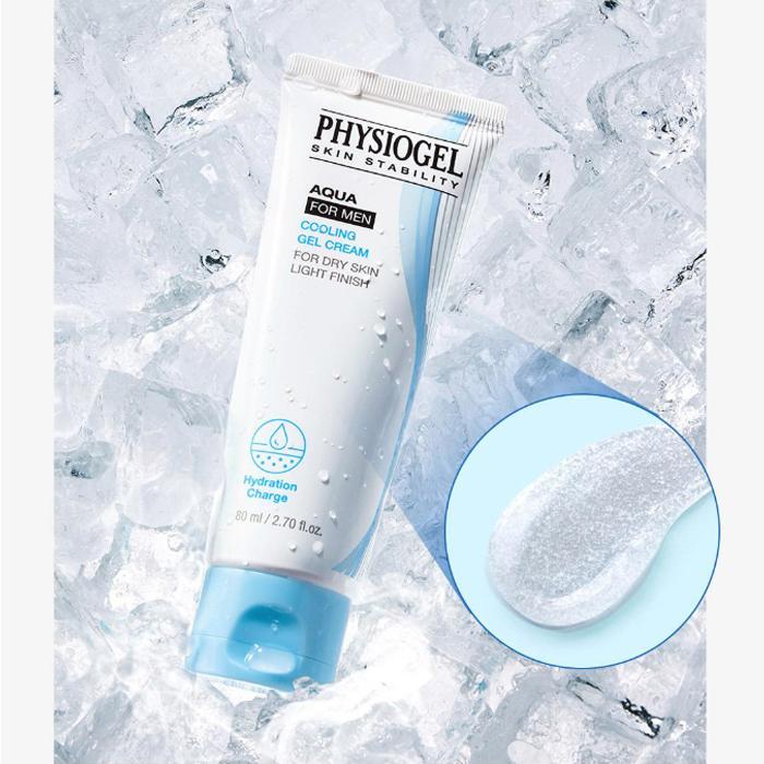 PHYSIOGEL Aqua For Men Cooling Gel Cream 80 ml (Single / Special Set)