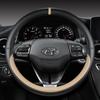 Mikrofiberläder Bilrattsskydd För Hyundai Veloster II I30 III 2018-2022 Elantra (USA)  - 2023 Biltillbehör