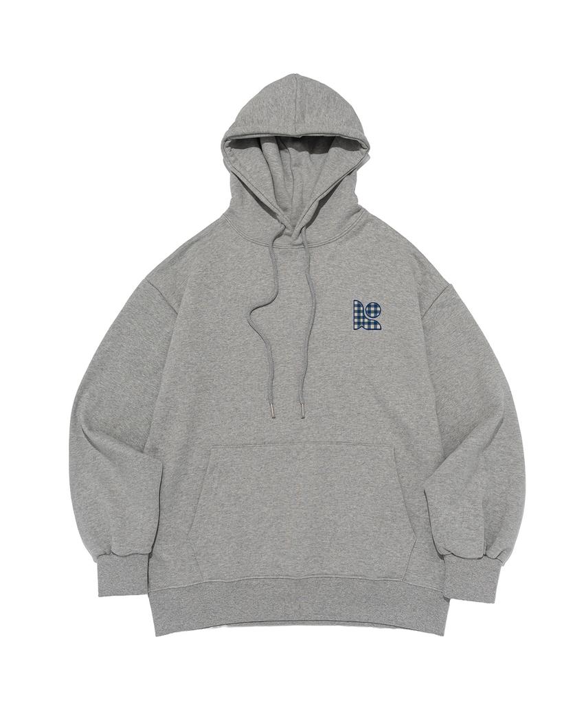 Small Check Symbol Logo Hoodie (Melange)