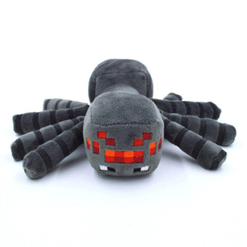 Adorable Minecraft Plush Toys Featuring Soft Creeper Enderman And Wolf Characters