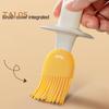 Household Oil Pot Easy Dipping Applying Grease Convenient Cleaning Useful Integrated Design Oil Pot Kitchen Supplies