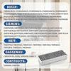 4 buc. filtru cu carbon activ pentru hotă Siemens Hz9vrcr0 17004796 / Bosch Hez9vrcr0 17004805 / Neff Z821vr0 17004806, Gaggenau CA282111