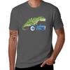 Dino Tractor Tshirt Daily Wear Print Tshirt