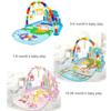 Baby Music Rack Play Mat Kids Piano Keyboard Carpet Gym Crawling Activity Baby Rug Early Educational Toy for Infant Gift