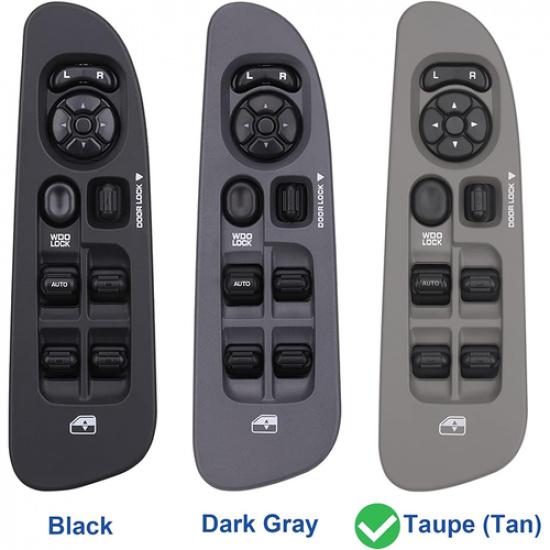Window Switch Control +Taupe 2Pcs For 02-09  Dodge Ram 1500/2500/3500 68171680AA