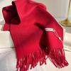 Korean 111 Fashion Versatile Color Matching Scarf Women's Versatile Unisex Couples Autumn and Winter Warm Scarf