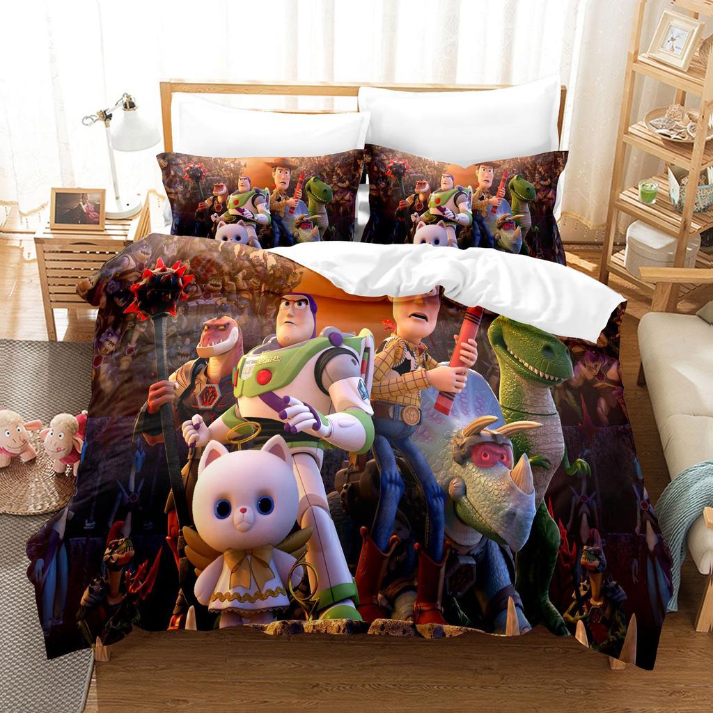 Printed Three-Dimensional 3D Digital Home Textile Three-Piece Children'S Home Textile Kit