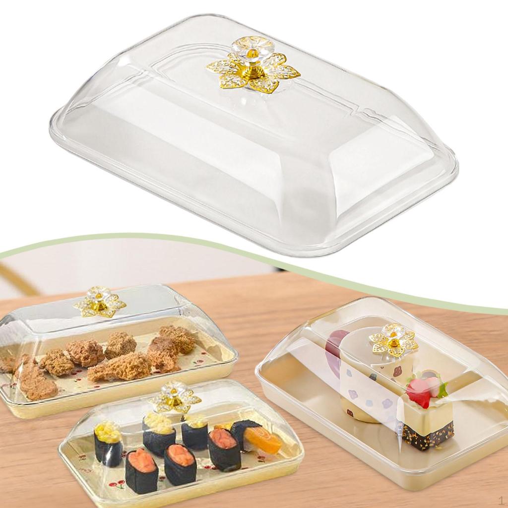 Cake Dome Serving Lid with Handle, Food Net Made of PP, Keeps Fresh And Protects Against Dust for