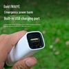 USB Rechargeable Portable LED Flashlight with Power Bank Feature