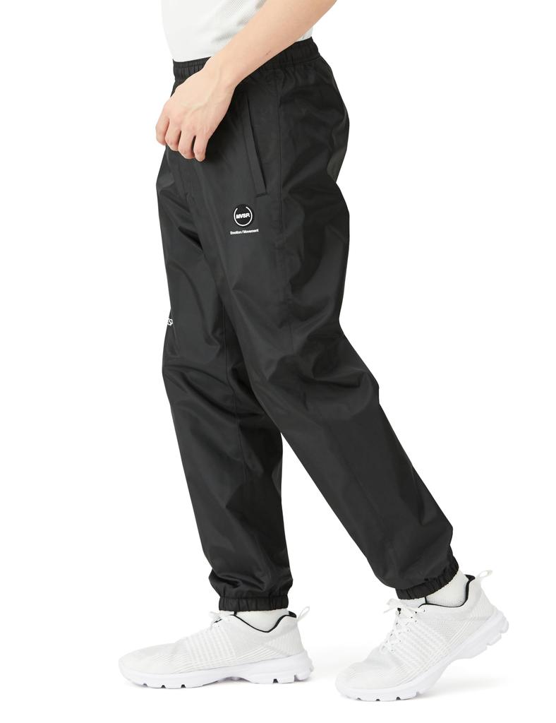 Long Pants Descente Lined Mesh Windbreaker Jogger Pants Windproof Water Repellent Training Running BK L [Move Sports] (DMMXJG11)