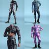 Halloween Cosplay Adult Jumpsuits With Mechanical Print For Play Character