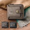 Portefeuille court en cuir pour voiture Multi-emplacements pour cartes Poche à monnaie Porte-billets Pour Alfa Romeo GT Stelvio F1 Brera Volante Tonale Gloria Disco ME1