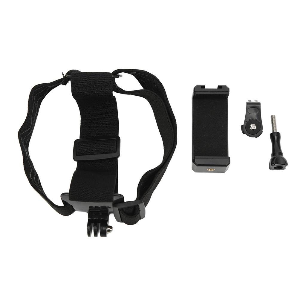 Camera Head Strap Multipurpose Adjustable Cellphone Selfie Head Mount Strap for Smart Phones Action Camera