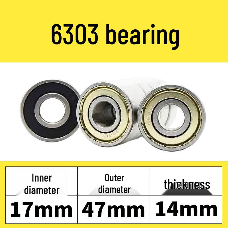 Luoyang Yüksek Kaliteli Dayanıklı Aşınmaya Dayanıklı Derin Kanallı Bilyalı Rulman 6200-6206 Serisi