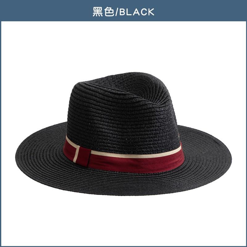 Fashion Jazz Hat Panama Straw Sun Protection Beach Vacation Outdoor