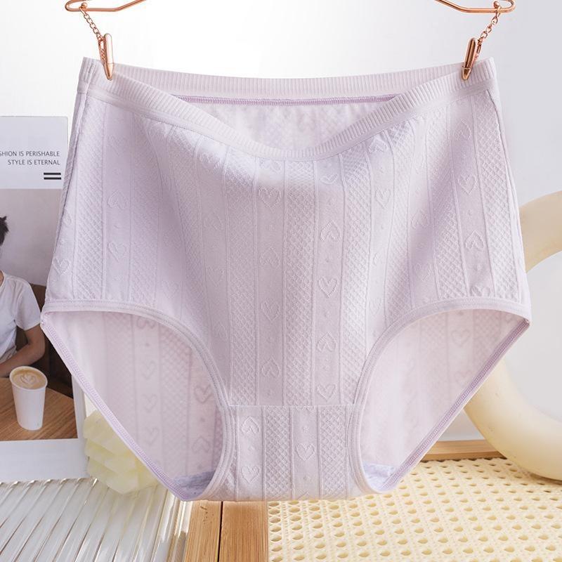Baumwollhöschen mit hoher Taille für Damen, Bauchstraffung, Gesäß, atmungsaktiv, antibakteriell, Übergröße, Unterwäsche für mittleres und älteres Alter