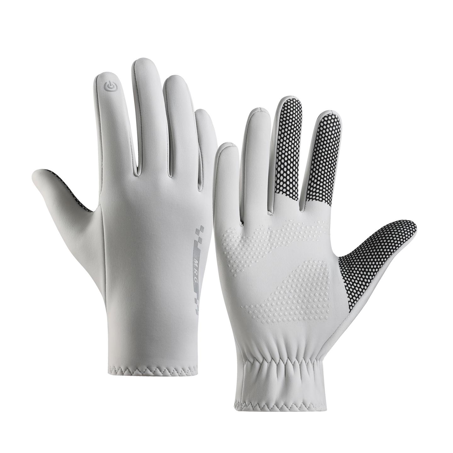 

Men s and women s cycling gloves, summer sun protection thin, breathable, non slip, touch screen, wear-resistant, outdoor sports One Size