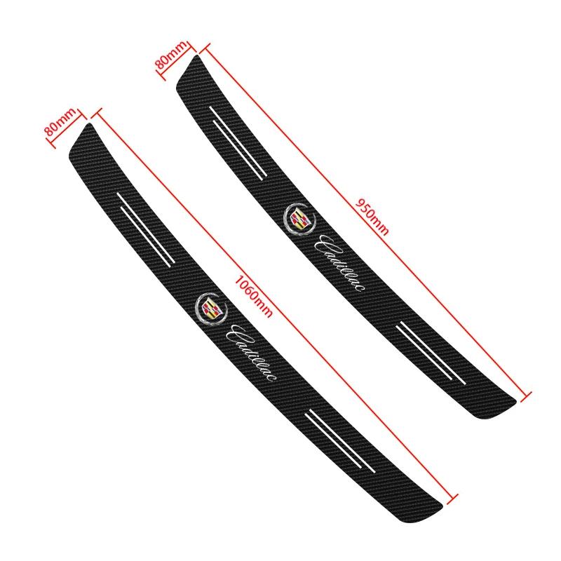 Adesivo Protettivo in Fibra di Carbonio per Paraurti Posteriore e Portabagagli Auto per Cadillac ATS BLS CT4 CT6 CTS ESCALADE STS XLR XT4 XT5 XTS SLS