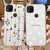 Transparent Clear For Xiaomi Redmi 9C 9 9A 9T 10A Cover Silicone Rose Flower Oil Painting Lavender Phone Case For Redmi9C NFC