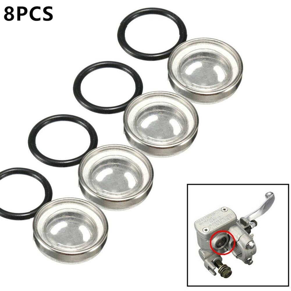 Bike Brake Master Sight Glass Car Accessories Cylinder Reservoir Brand New